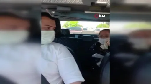 İstanbul’da taksiye binen kadın, şoförü tehdit etti: Sana gereken dersi verecekler - 1
