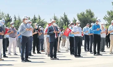 Şehitlerimizi andık