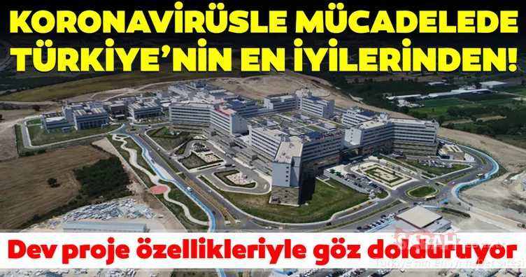 Bursa Şehir Hastanesi verdiği hizmetle göz dolduruyor