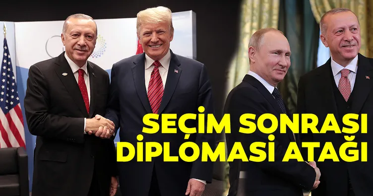 Seçim sonrası diplomasi atağı