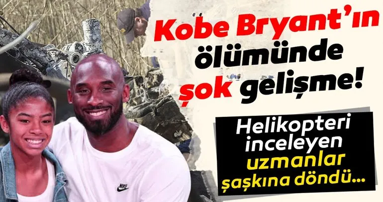 Son Dakika haberi: Kobe Bryant’ın ölümünde şok gelişme! Helikopteri inceleyen uzmanlar o detayı farkedince şaşkına döndü…