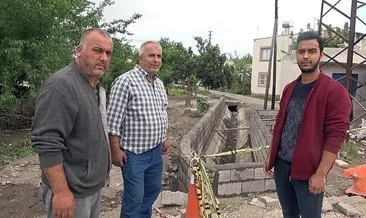Anne ve kızının ihmalden öldüğü kanala duvar örüldü #osmaniye