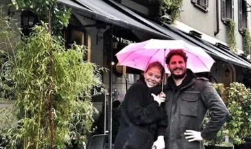 Esra Eron sevgilisiyle Milano’da