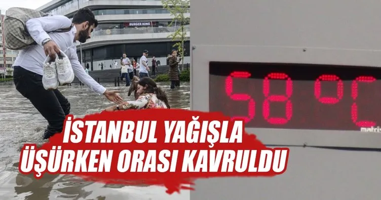 İstanbul yağmurla üşüdü, Şanlıurfa kavruldu...