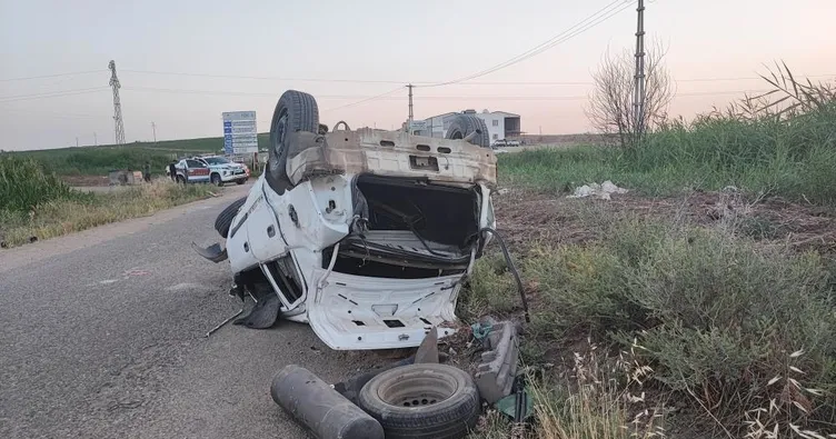 Diyarbakır’da feci kaza! Otomobil devrildi: Ölü ve yaralılar var
