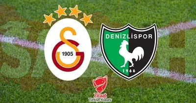 Galatasaray Denizlispor maçı canlı izle! Ziraat Türkiye Kupası ZTK Galatasaray Denizlispor maçı canlı yayın kanalı izle! | A SPOR CANLI YAYIN