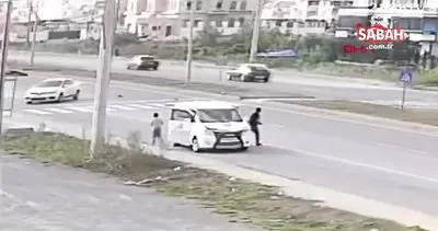 Sakarya’da minibüsün çarptığı kadın hayatını kaybetti! O anlar kamerada | Video