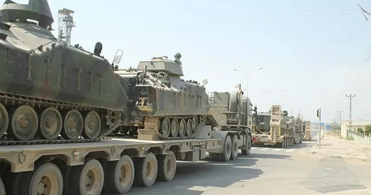 Tanklar, Suriye sınırından Edirne istikametine kaydırılıyor