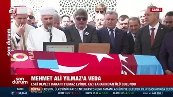 Eski bakan ve Trabzonspor Onursal Başkanı Mehmet Ali Yılmaz’a veda