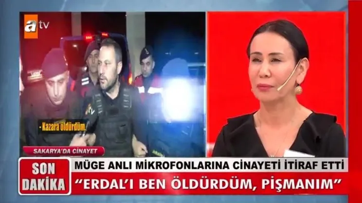 Son Dakika: Müge Anlı mikrofonlarına cinayeti itiraf etti!