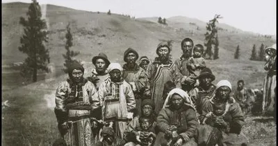 Fotoğraflar 111 yıl sonra gün yüzüne çıktı! Türk boylarının günlük yaşamları böyle görüntülendi