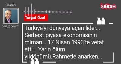Yavuz Donat | Turgut Özal