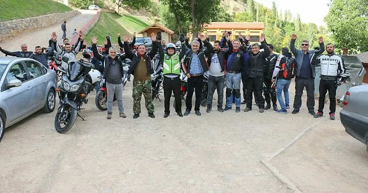 Kayseri Motosiklet Kulübü Yahyalı’ya gezi düzenledi