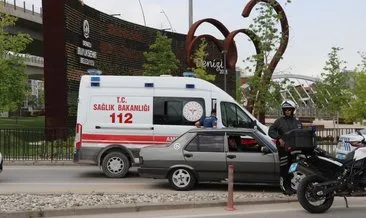 Dilencilere müdahale etmek isteyen polise araba çarptı #denizli Dilencilere müdahale etmek isteyen polise araba çarptı #denizli
