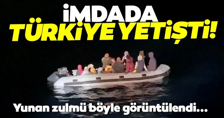 Son dakika | Yunanistan’ın göçmenlere zulmü böyle görüntülendi! İmdada Türkiye yetişti