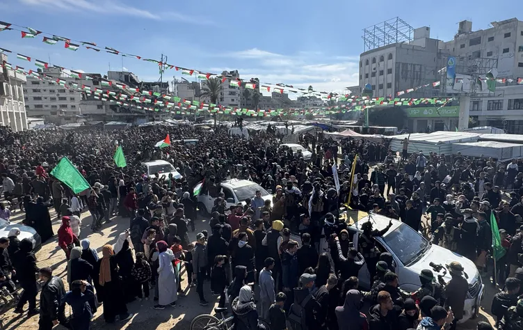 Gazze’deki gövde gösterisi İsrail’i şoke etti! Yok edilemeyen güç Hamas