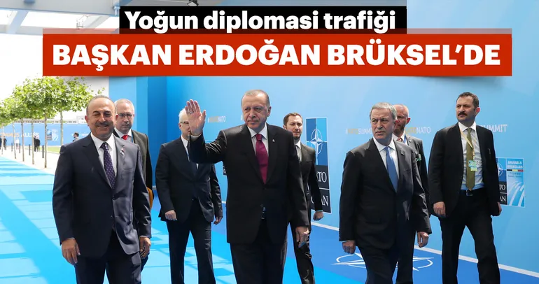 Cumhurbaşkanı Erdoğan Belçika’ya geldi
