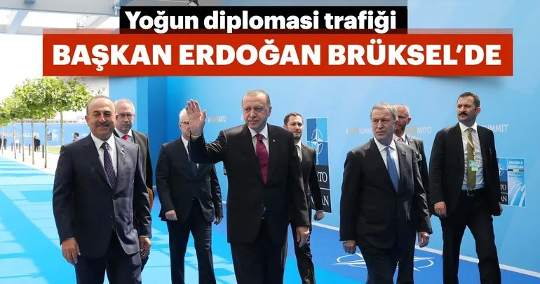 Cumhurbaşkanı Erdoğan Belçika’ya geldi