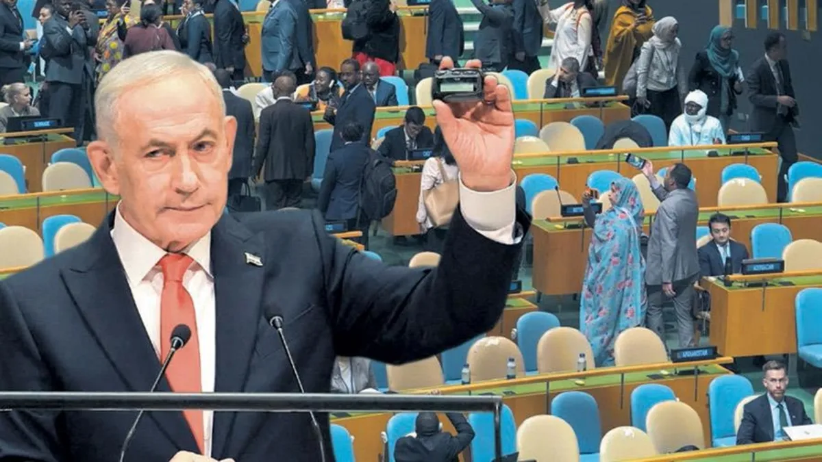 Dünyanın lanetlediği adam katil Netanyahu'ya tepki çığ gibi