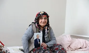 95 yaşındaki Latife ninenin tek isteği Erdoğan’ı görmek