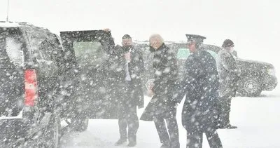 ABD’de kar fırtınası alarmı! Biden uçakta mahsur kaldı
