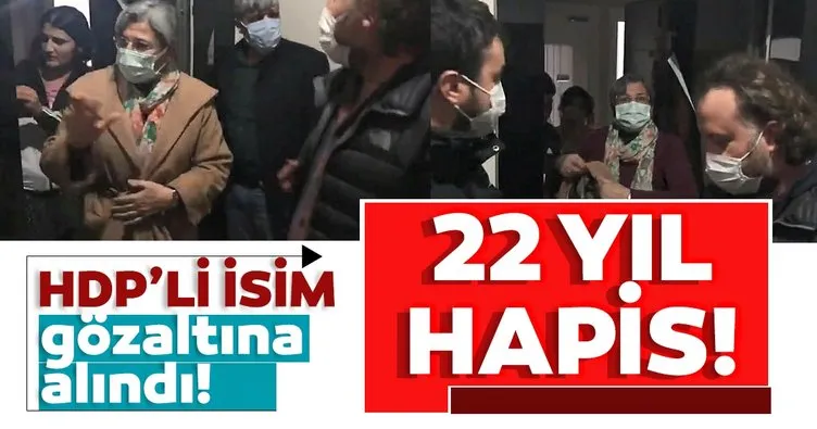 Son dakika: HDP’li Leyla Güven Diyarbakır’da gözaltına alındı