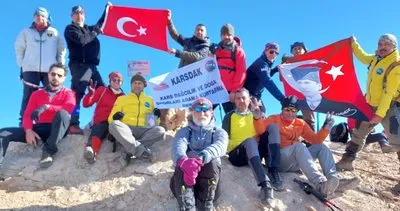 KARSDAK dağcıları ilk kez Cilo Dağı'nın zirvesine tırmandı #kars
