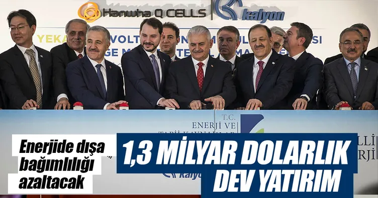1.3 milyar $’lık dev yatırım