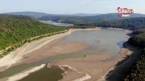 İstanbul'un su ihtiyacını karşılayan barajlarda tehlikeli düşüş | Video
