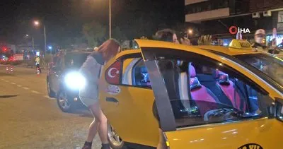 Antalya’da polis ekiplerinden yere sigara izmariti atan genç kıza ’Yerden al’ uyarısı