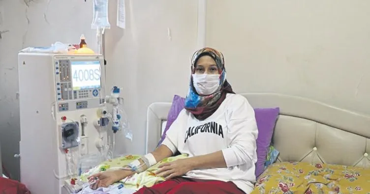 Ev diyalizi ile hayatı değişti