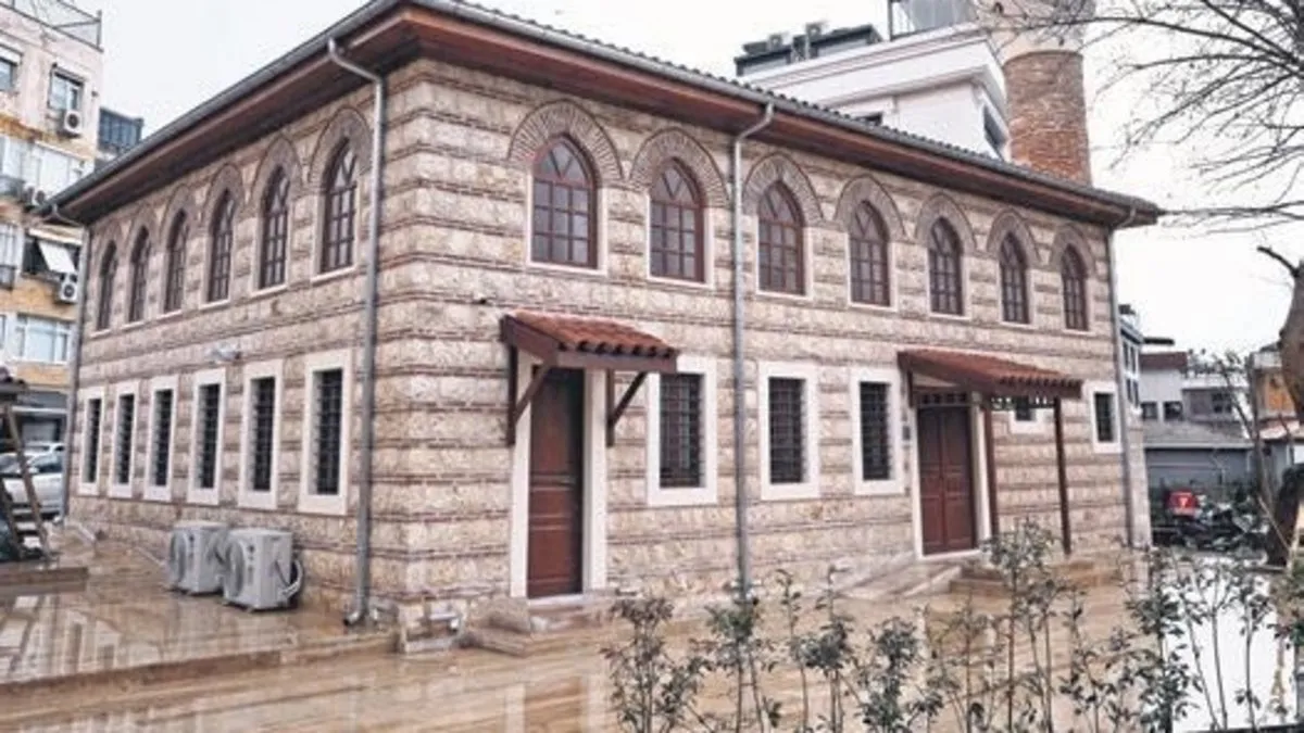 Restore edilen İmrahor Camisi bugün açılıyor Restore edilen İmrahor Camisi bugün açılıyor