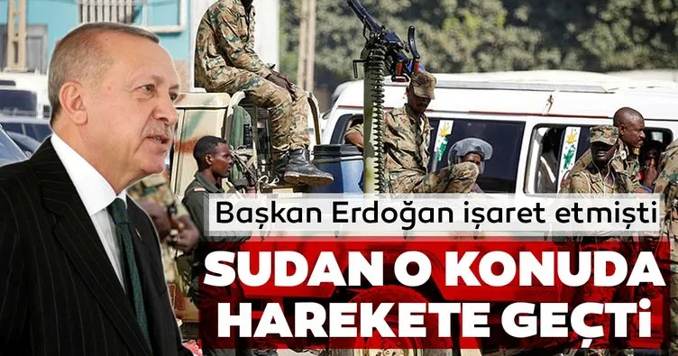 Başkan Erdoğan’ın işareti sonrasında Sudan paralı askerler için soruşturma başlattı