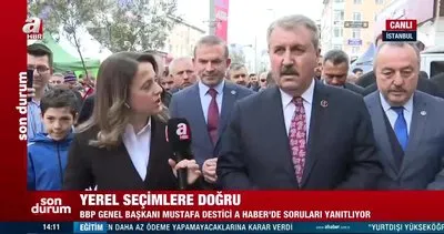 Yerel seçimlere doğru! BBP Genel Başkanı Mustafa Destici soruları yanıtladı | Video