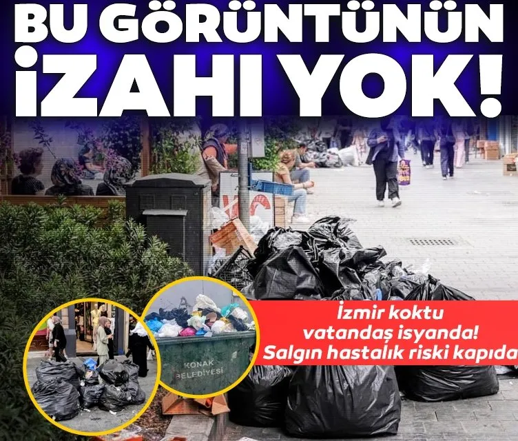 İzmir koktu vatandaş isyanda