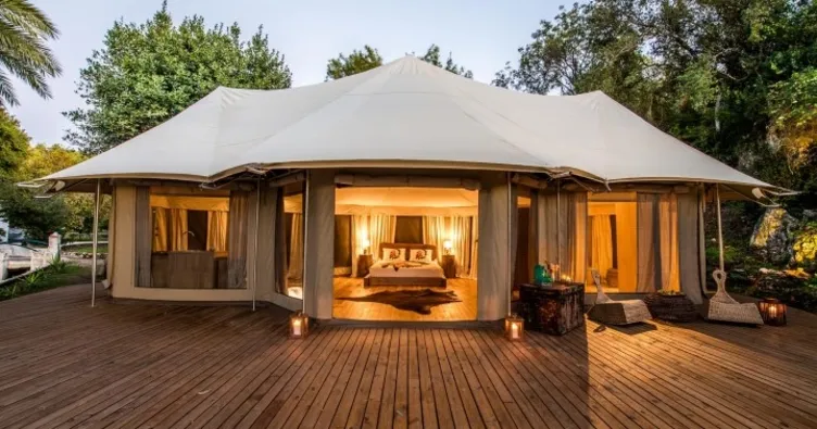 Çadırın en lüks hali