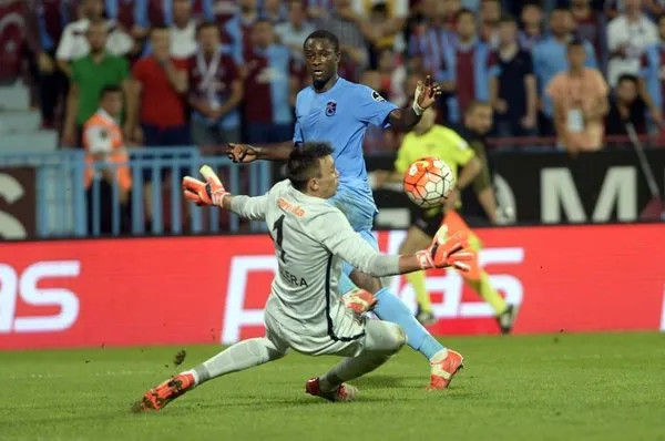Trabzonspor - Galatasaray maçından kareler
