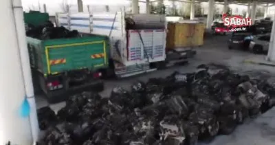 Edirne’de 25 milyon lira değerinde kaçak araç motoru ile yedek parça ele geçirildi | Video