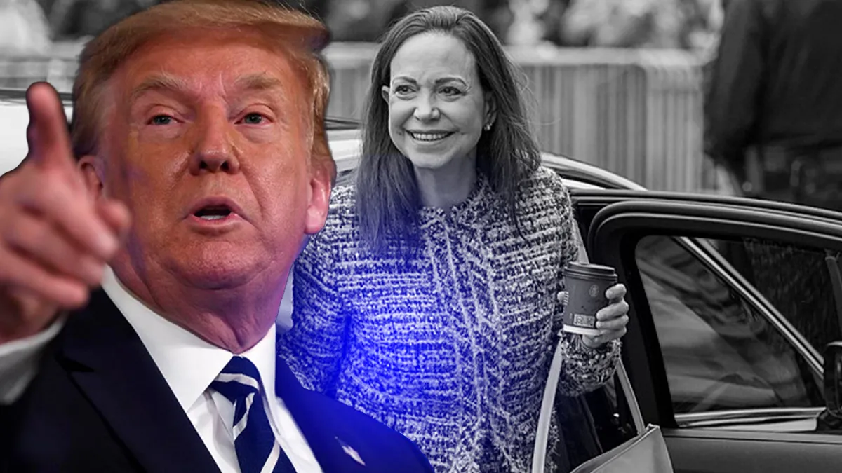 ABD Başkanı Trump, Venezuelalı muhalif lider Machado’yu kabul edecek!