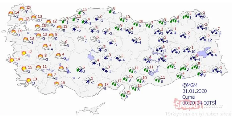 Meteoroloji’den İstanbul ve diğer iller için son dakika hava durumu ve sağanak, kar yağışı uyarısı! Plan yapmadan önce dikkat