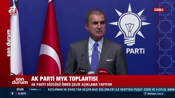 Son dakika haberi... AK Parti Sözcüsü Ömer Çelik'ten önemli açıklamalar | Video