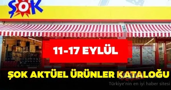 ŞOK 11- 17 Eylül aktüel ürünler kataloğunda sürpriz indirimler! ŞOK kataloğunda bu hafta neler var?