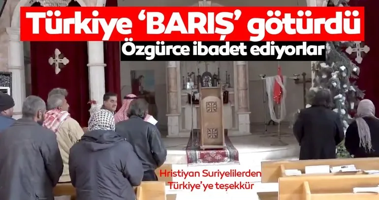 MSB’den açıklama: Barış Pınarı bölgesinde halk, ibadetini özgürce yapıyor