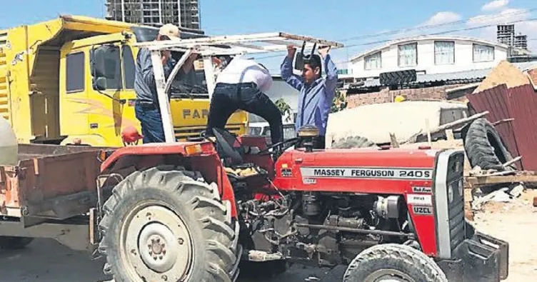 ‘Vicdanın varsa traktörü geri getir’