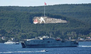 ABD savaş gemisi Akdeniz’e iniyor
