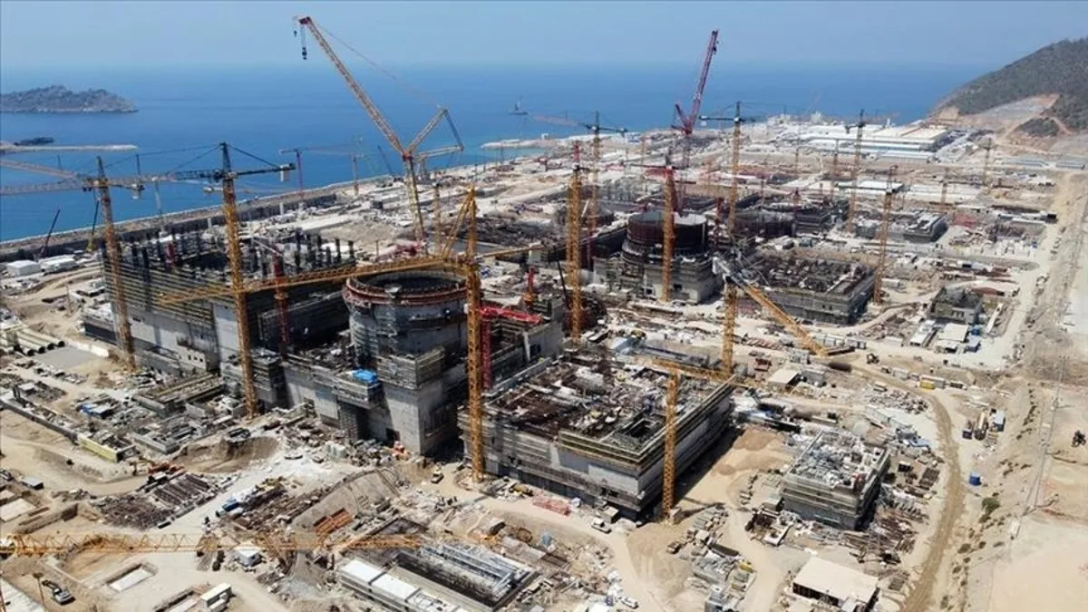 Akkuyu NGS’nin ısı alma sisteminin kurulumu tamamlandı Akkuyu NGS’nin ısı alma sisteminin kurulumu tamamlandı