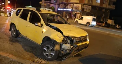 Iğdır'da İki ticari araç çarpıştı! 1 yaralı #igdir