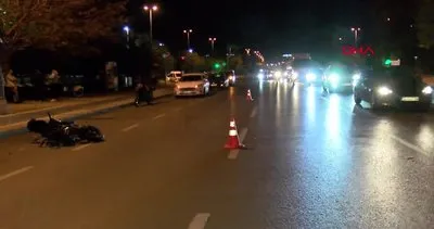 İstanbul Kartal’da motosiklet ile çarpışan otomobilin sürücüsü, aracını bırakıp kaçtı!