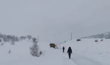Bir ilçe kara gömüldü! Tam 176 köy yolu kar nedeniyle ulaşıma kapandı