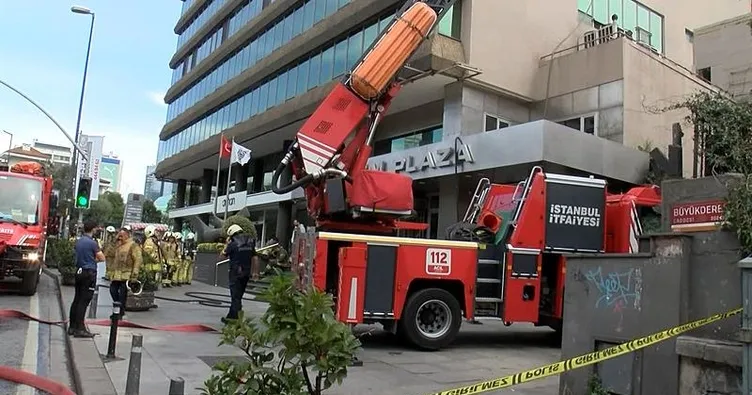 Şişli’de rezidansta korkutan yangın